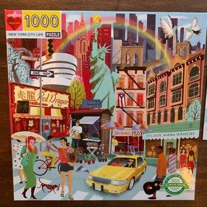 Eeboo New York City Life 1000 pc puzzle
